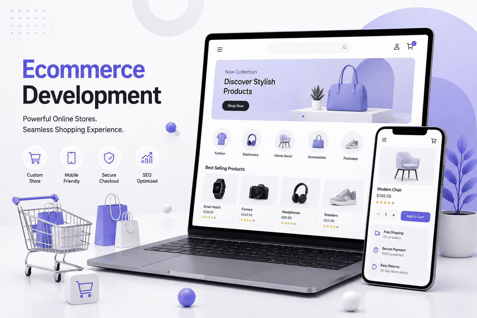 eCommerce Website Development Services in Noida